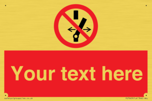 Custom prohibition Do not alter the state of the switch